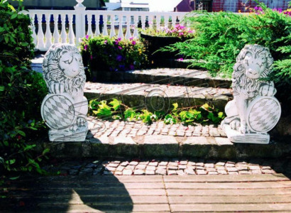 Garden Decoration Lion Statue Nature Sculpture Figures Sculptures Designer